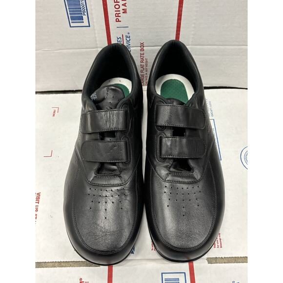SAS Men's 13WW 2048058 black easy dual strap across NO INSOLE. Brand New - Picture 1 of 11